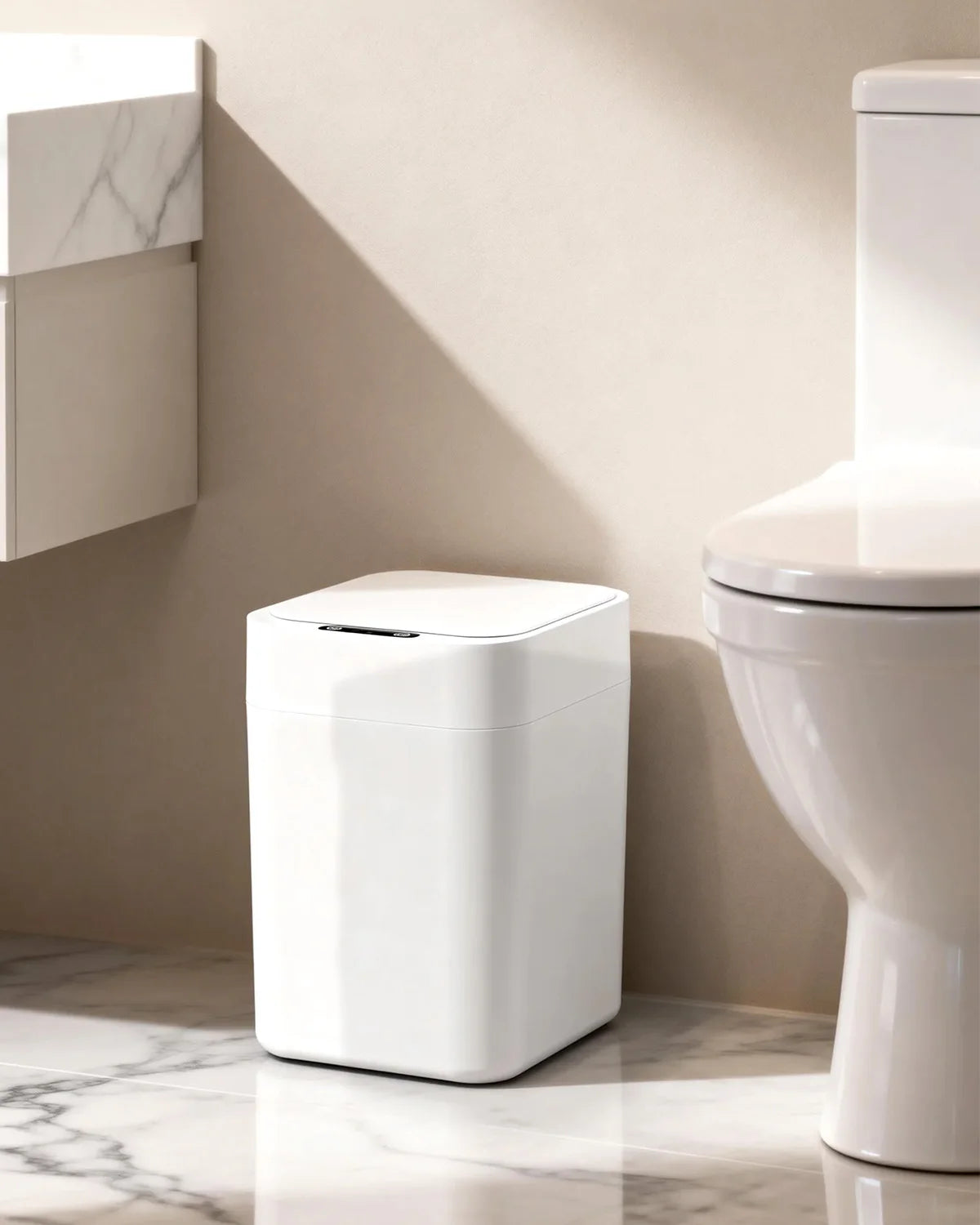 Touchless Motion Sensor Trash Can With Odor Sealing Lid