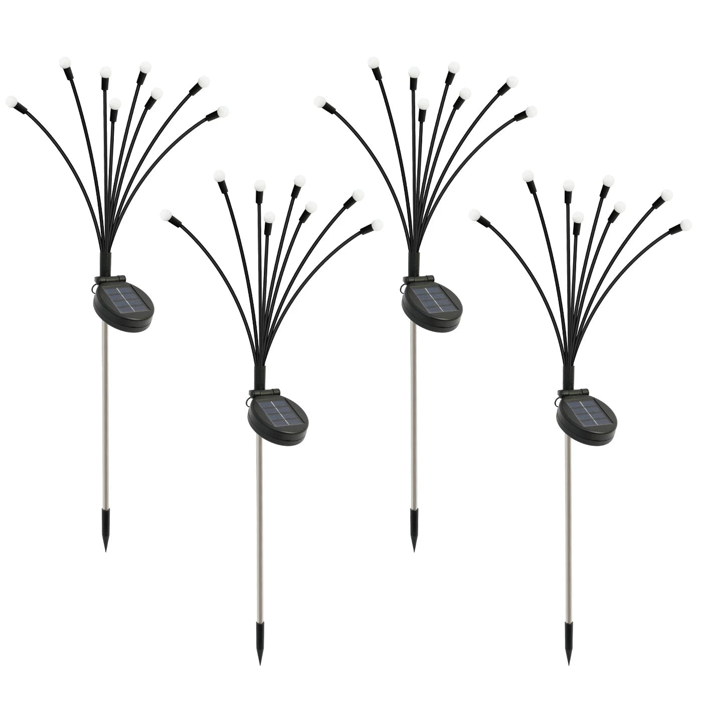 8-Head Solar Firefly LED Lights Outdoor Decorative Garden Lighting