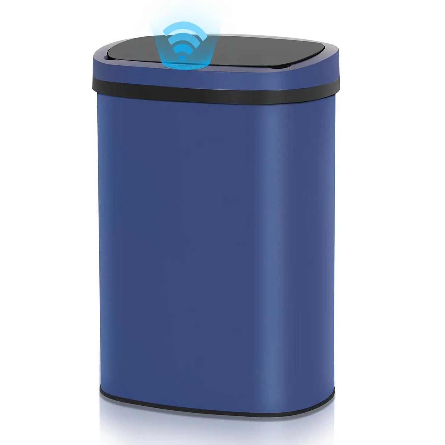 Stainless Steel Touchless Kitchen Trash Can With Lid