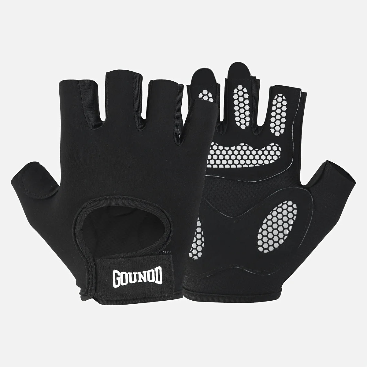 GOUNOD Half-Finger Sports Gloves Anti-Slip Breathable Fitness