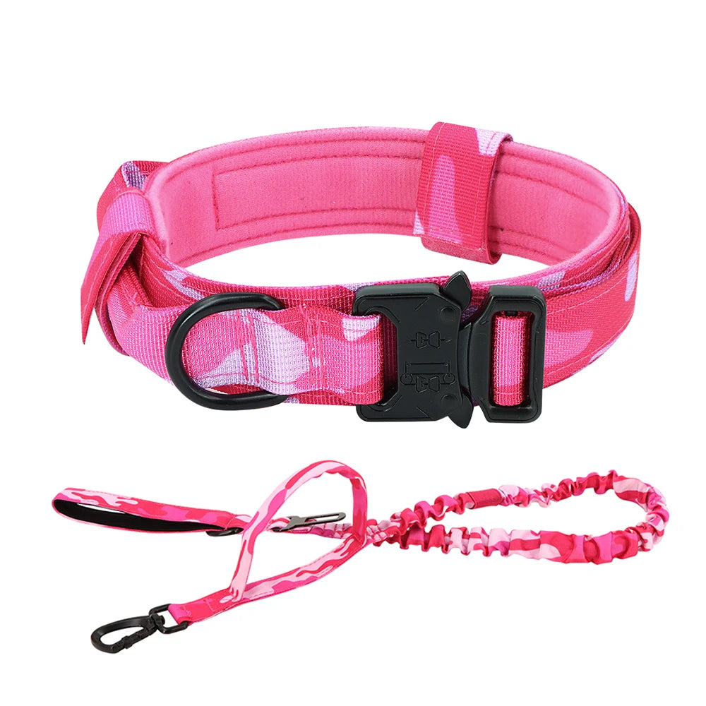 PETRAVELCN Dog Training Collar And Leash Set With Control Handle