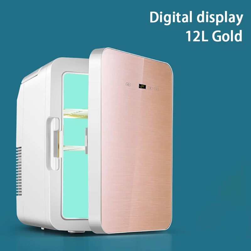Dawupine Portable Mini Refrigerator Dual Use Car and Home Cooling and Heating
