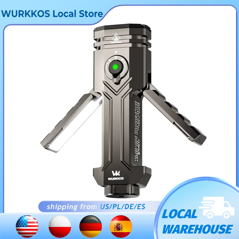 Wurkkos HD02 LED Camping Lamp 3200 Lumens Rechargeable