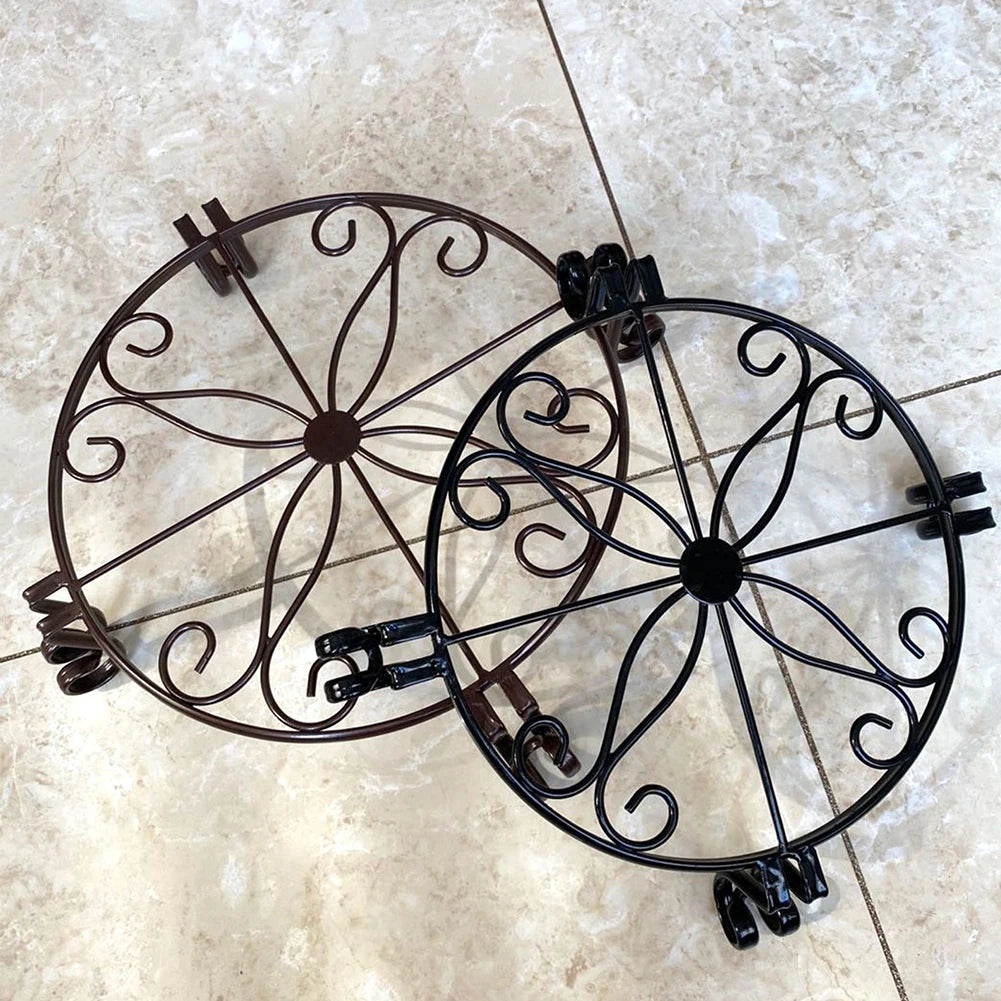 Heavy Duty Metal Plant Stand Rustproof For Indoor Outdoor Use