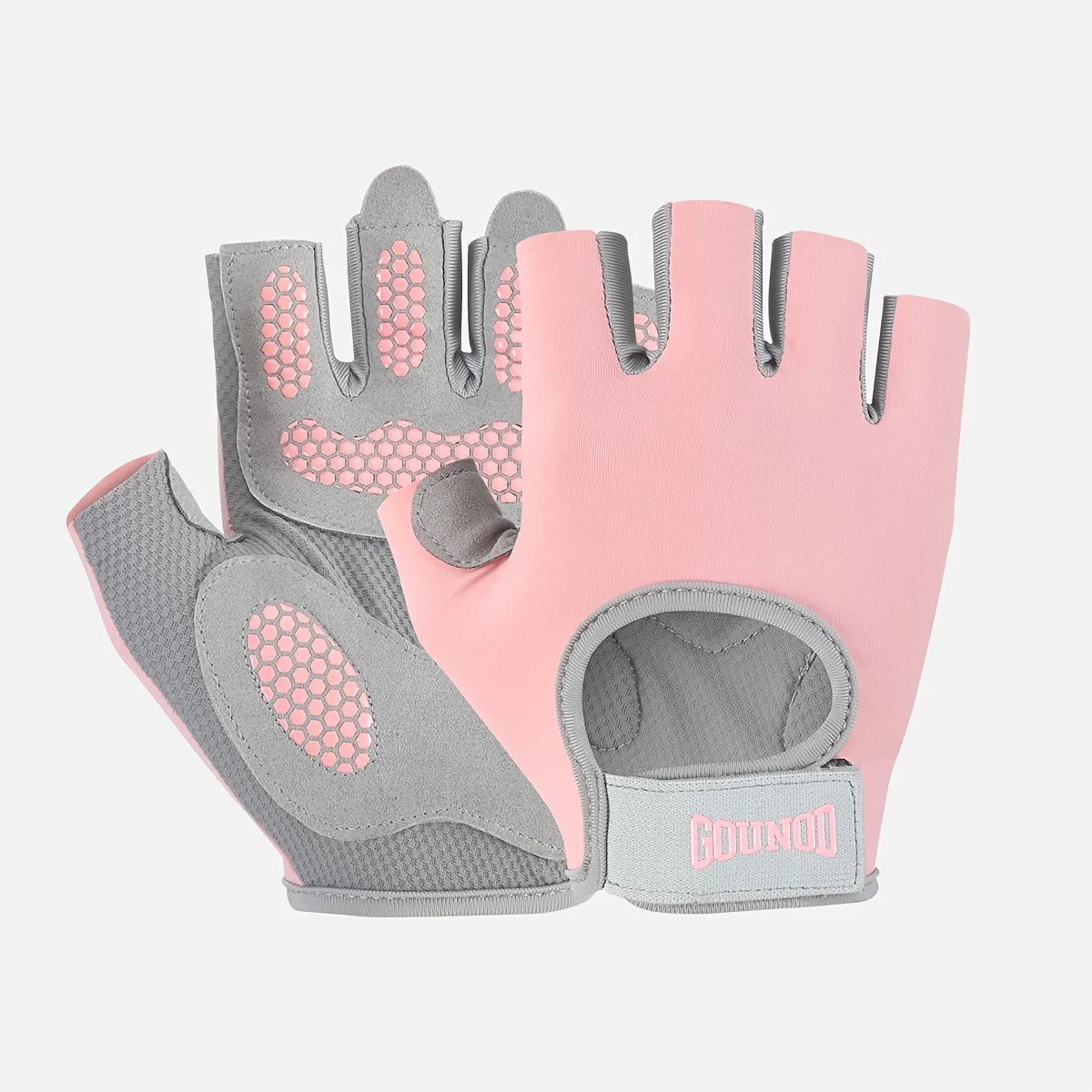GOUNOD Half-Finger Sports Gloves Anti-Slip Breathable Fitness