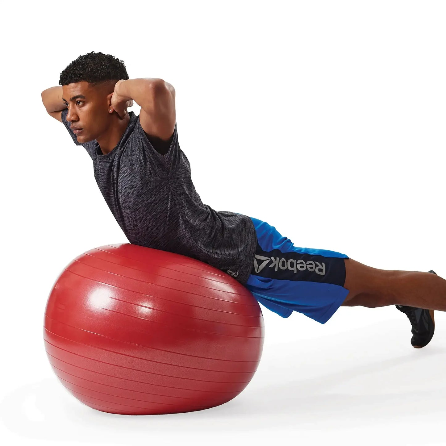 Weighted Stability Ball for Home Gym Core Training