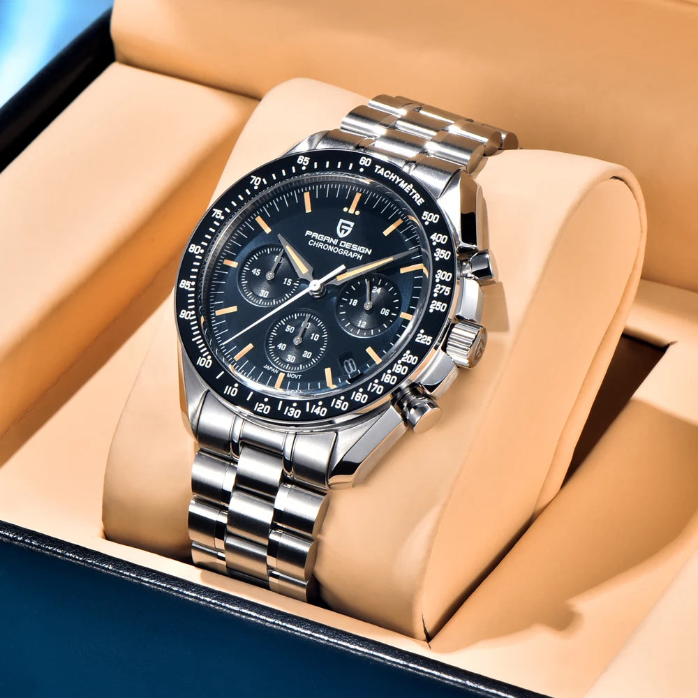PAGANI DESIGN Moon V6 Chronograph Quartz Watch For Men