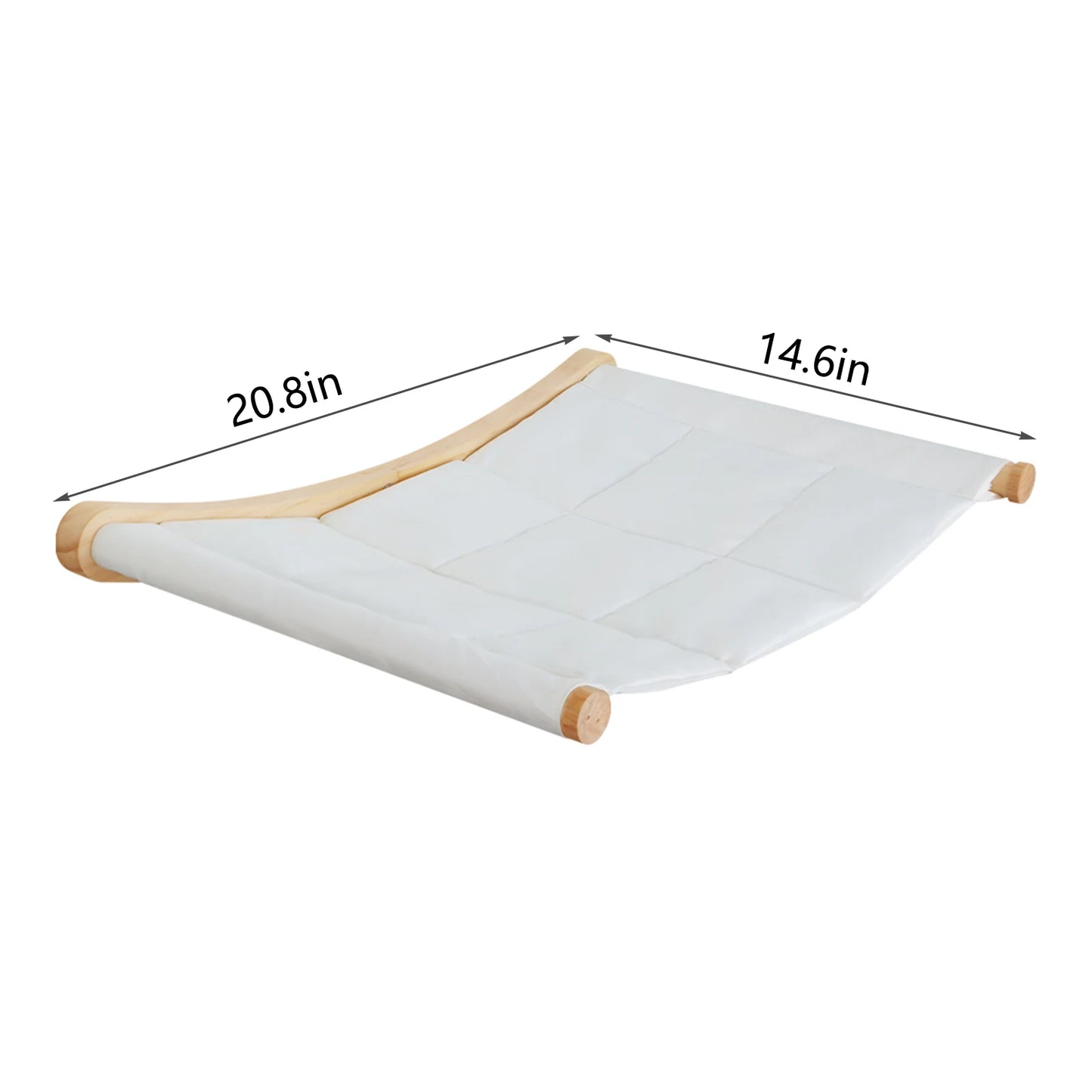 PETRAVELCN Cat Wall Mounted Four Step Climbing Shelf Sisal Post