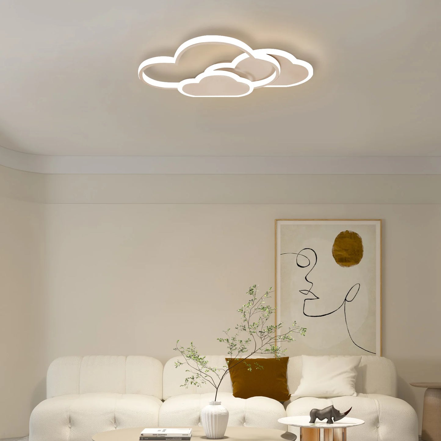 LED Cloud Ceiling Light Fixture for Modern Home Decoration