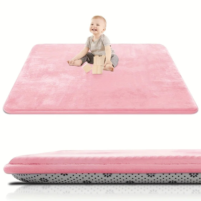 Huloo Sleep Baby Play Mat Memory Foam Non Slip Rug