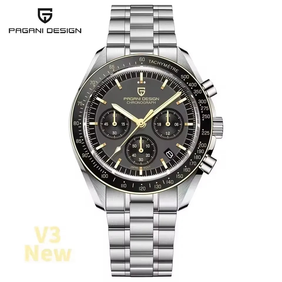 PAGANI DESIGN Moon V6 Chronograph Quartz Watch For Men
