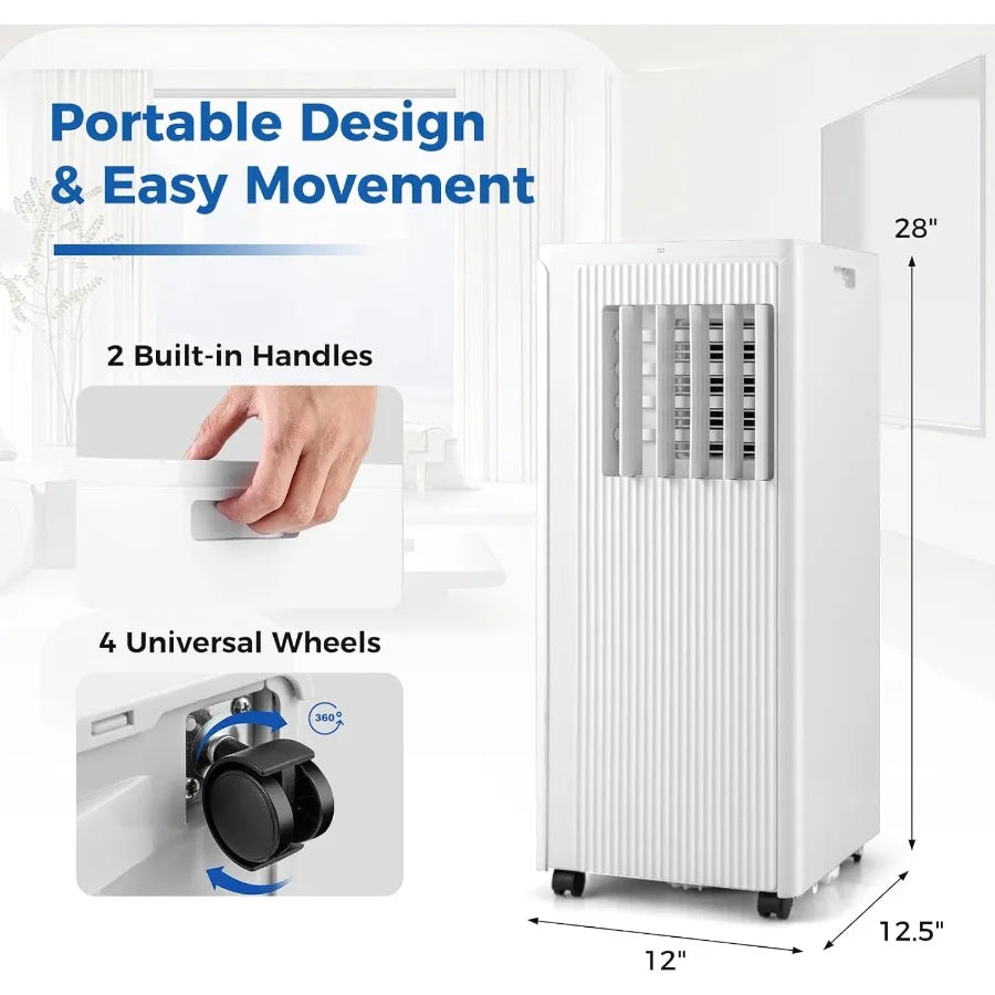 XMSJ 10000 BTU Portable Air Conditioner With Remote