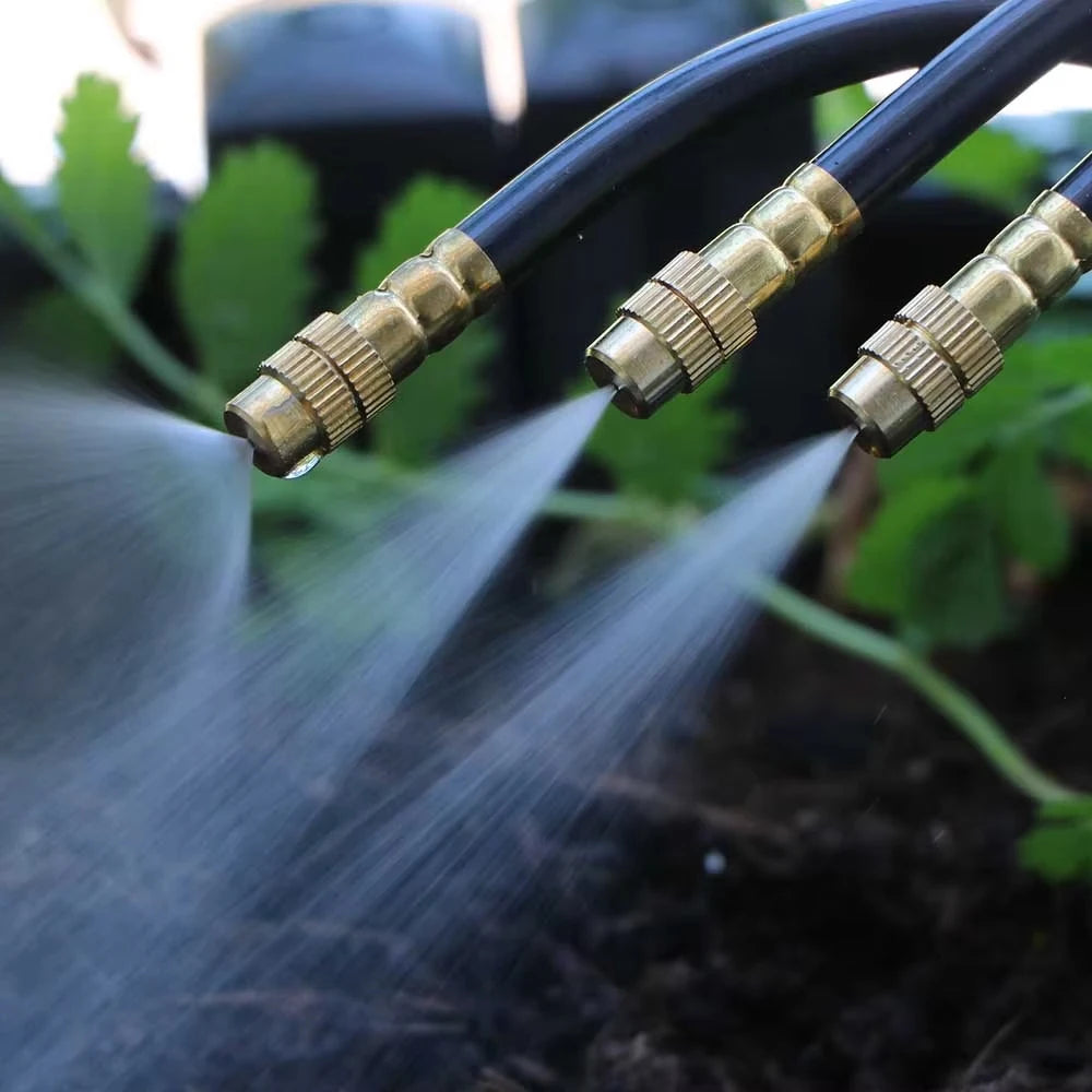 DIY Misting Sprayer Kit For Garden Irrigation With 8mm Hose