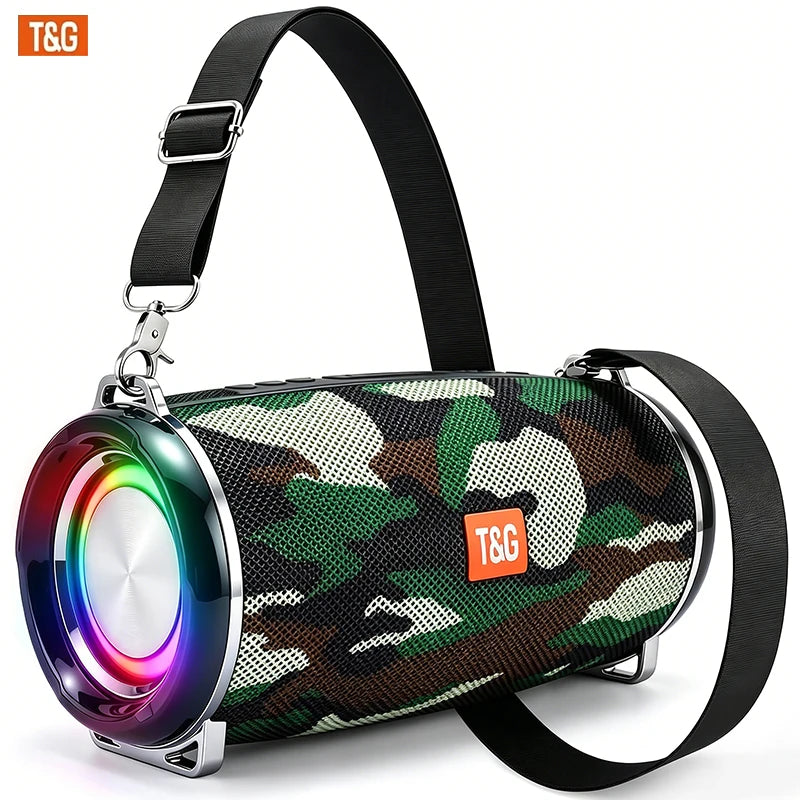 T&G TG192 Portable Bluetooth Speaker IPX4 Waterproof 2400mAh Battery